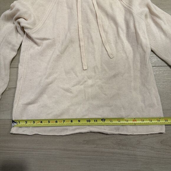 Vince Women Sweater Chiffon 100% Cashmere Hoodie Knit Pullover SMALL PETITE - Picture 5 of 8
